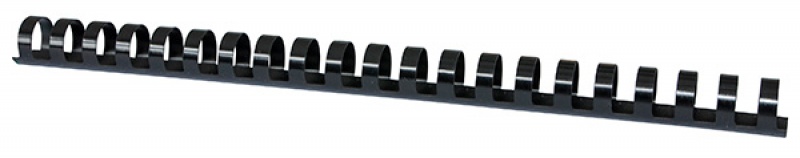 Пружина пластикова чорна d-19мм OFFICE PRODUCTS 20241915-05 , 100 шт/уп